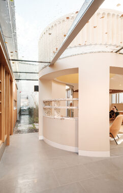 Structural glazing in Cheltenham - Maggies Centre Cheltenham - IQ Projects