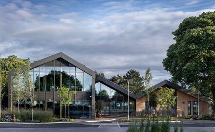 Frameless eaves windows in Leeds - Seacroft Hospital - IQ Projects