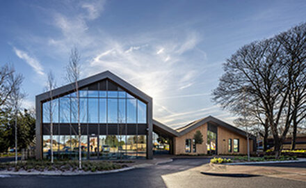 Frameless eaves windows in Leeds - Seacroft Hospital - IQ Projects