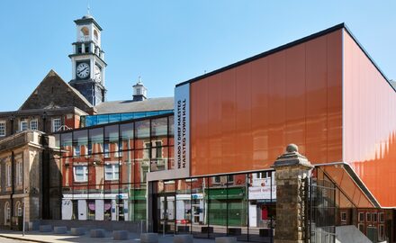 Clerestory Structural Roof Glazing in Wales | Maesteg Town Hall