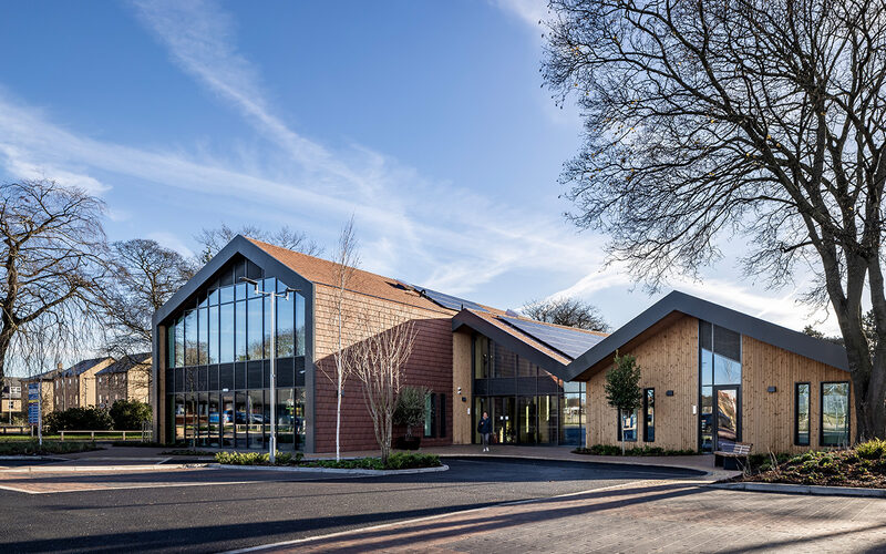Frameless eaves windows in Leeds - Seacroft Hospital - IQ Projects