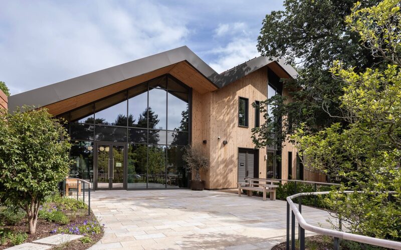 Frameless eaves windows in Leeds - Seacroft Hospital - IQ Projects