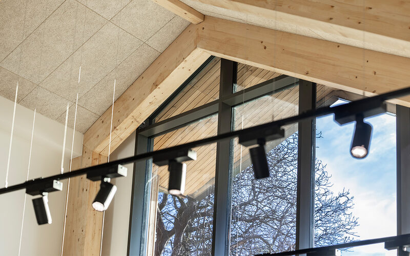 Frameless eaves windows in Leeds - Seacroft Hospital - IQ Projects