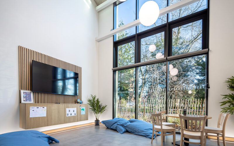 Frameless eaves windows in Leeds - Seacroft Hospital - IQ Projects