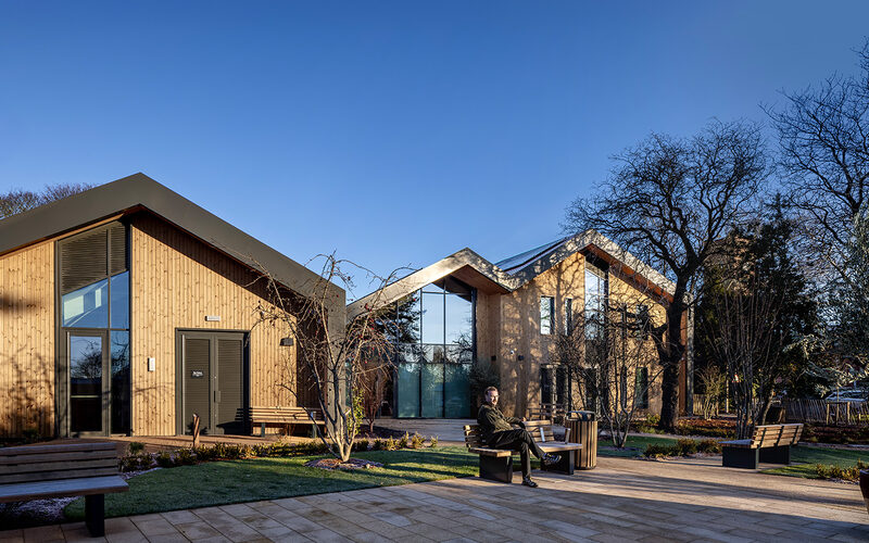 Frameless eaves windows in Leeds - Seacroft Hospital - IQ Projects