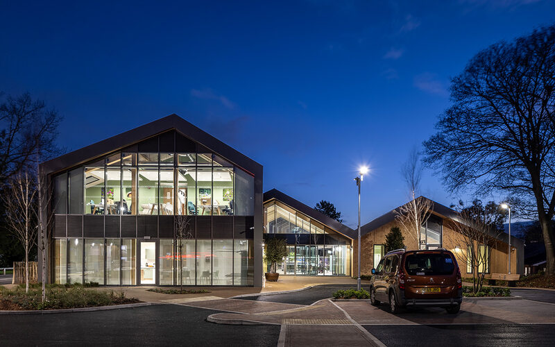 Frameless eaves windows in Leeds - Seacroft Hospital - IQ Projects