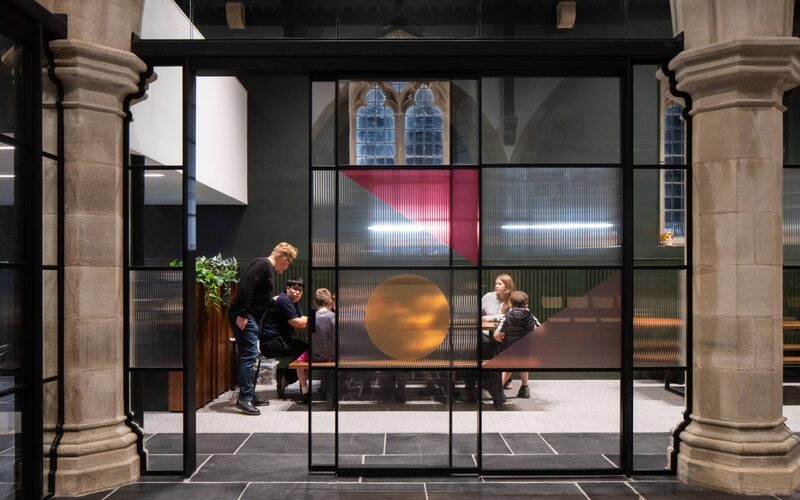 Sliding Bespoke Glazed Partitions in Newcastle | The Lighthouse Project