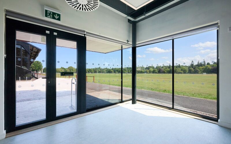 Bught Stadium - Stadium Glazing - IQ Projects