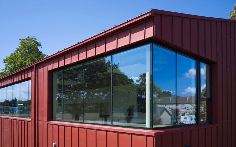 Bught Stadium - Stadium Glazing - IQ Projects