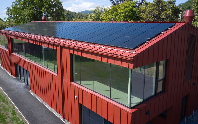 Bught Stadium - Stadium Glazing - IQ Projects