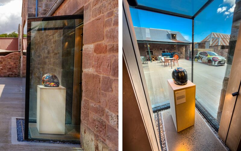 View of Oriel Windows in East Lothian - Papple Steading - IQ Projects