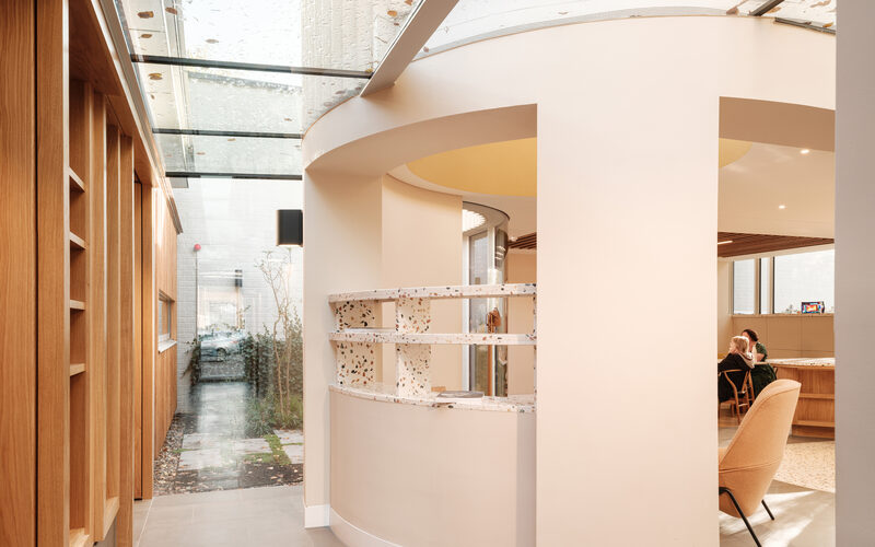 Structural glazing in Cheltenham - Maggies Centre Cheltenham - IQ Projects