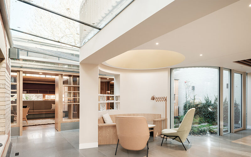 Structural glazing in Cheltenham - Maggies Centre Cheltenham - IQ Projects